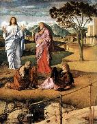 BELLINI, Giovanni Transfiguration of Christ (detail)  ytt china oil painting reproduction